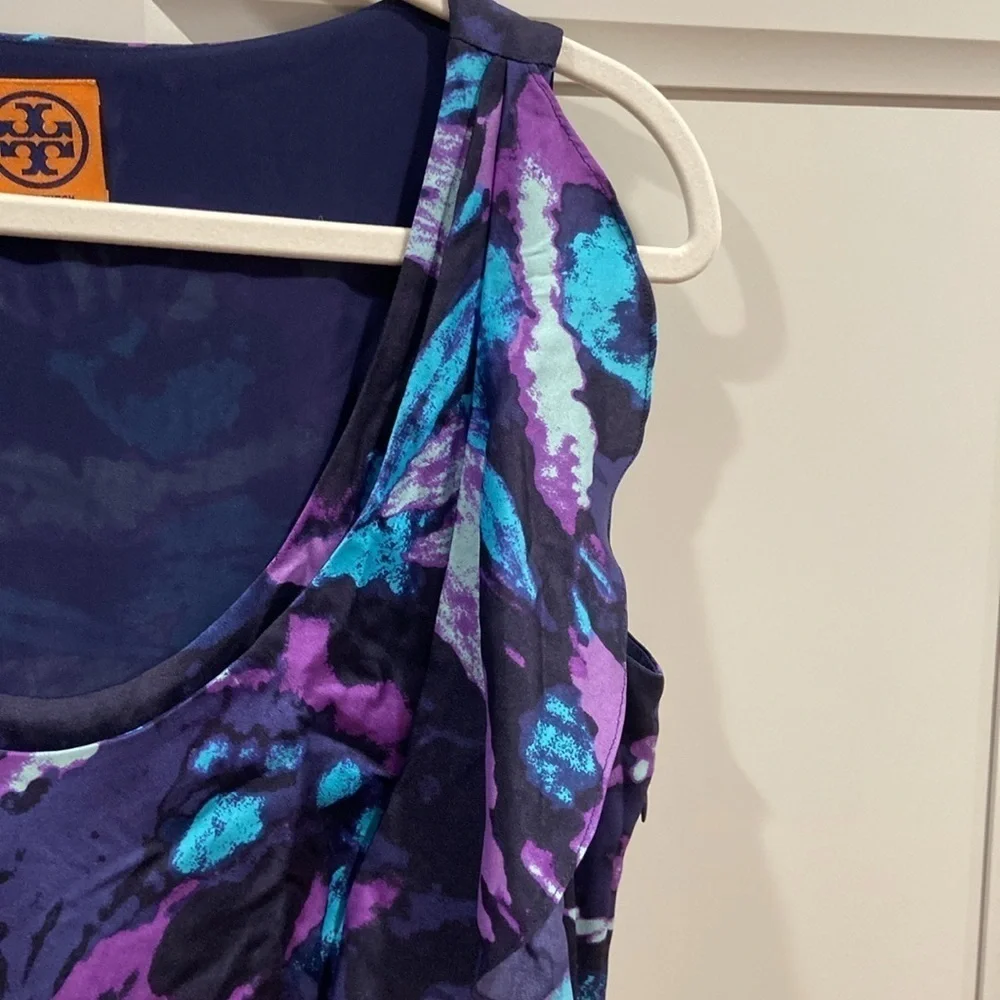 Tory Burch Ruffle Front Sheath Dress